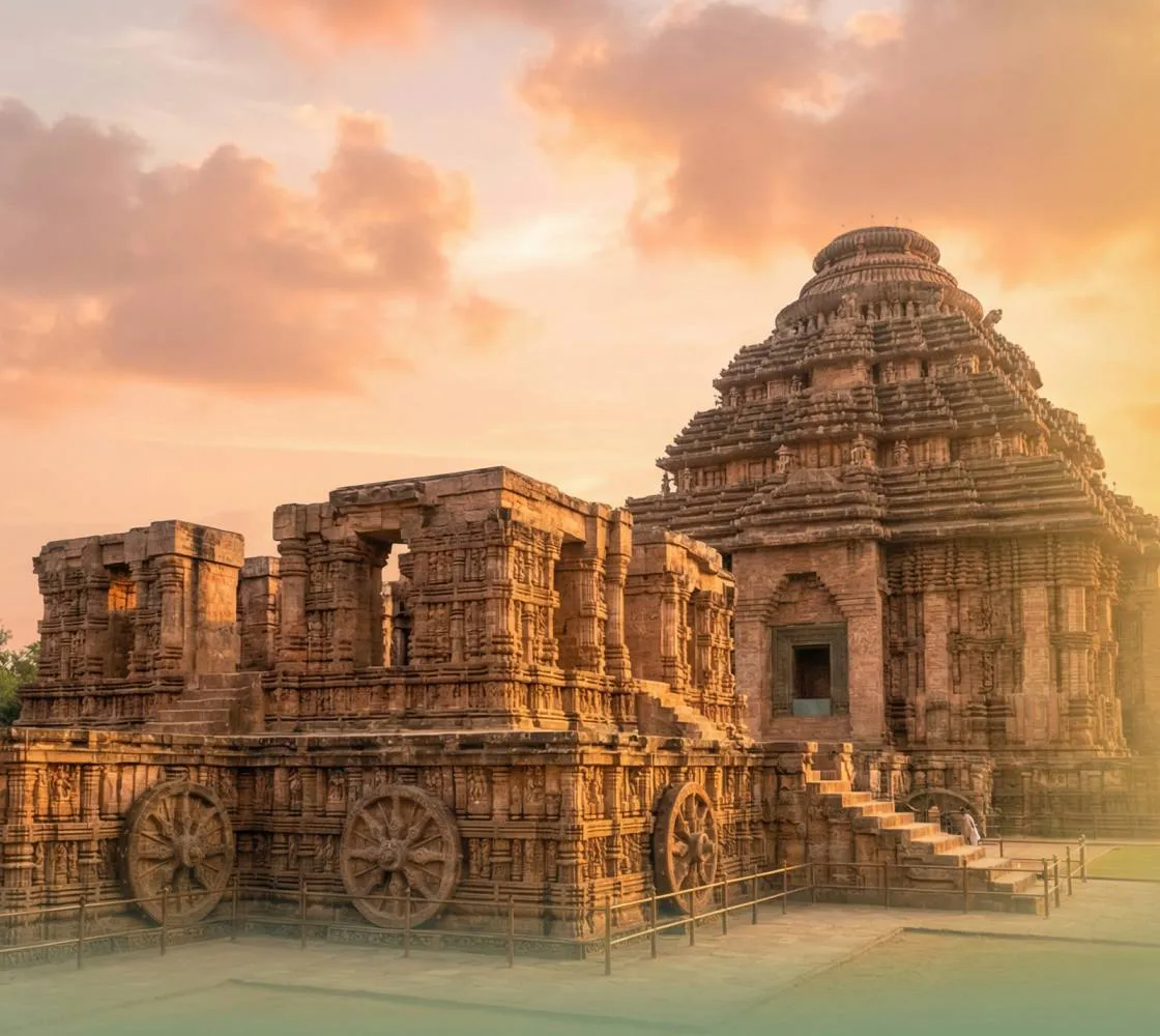 Sun Temple, Konark · 35 km